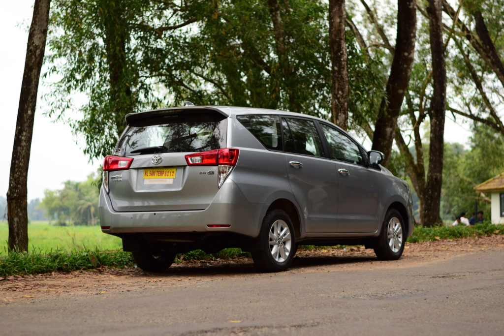 Toyota Innova Crysta Automatic Rental In Kerala Without Driver