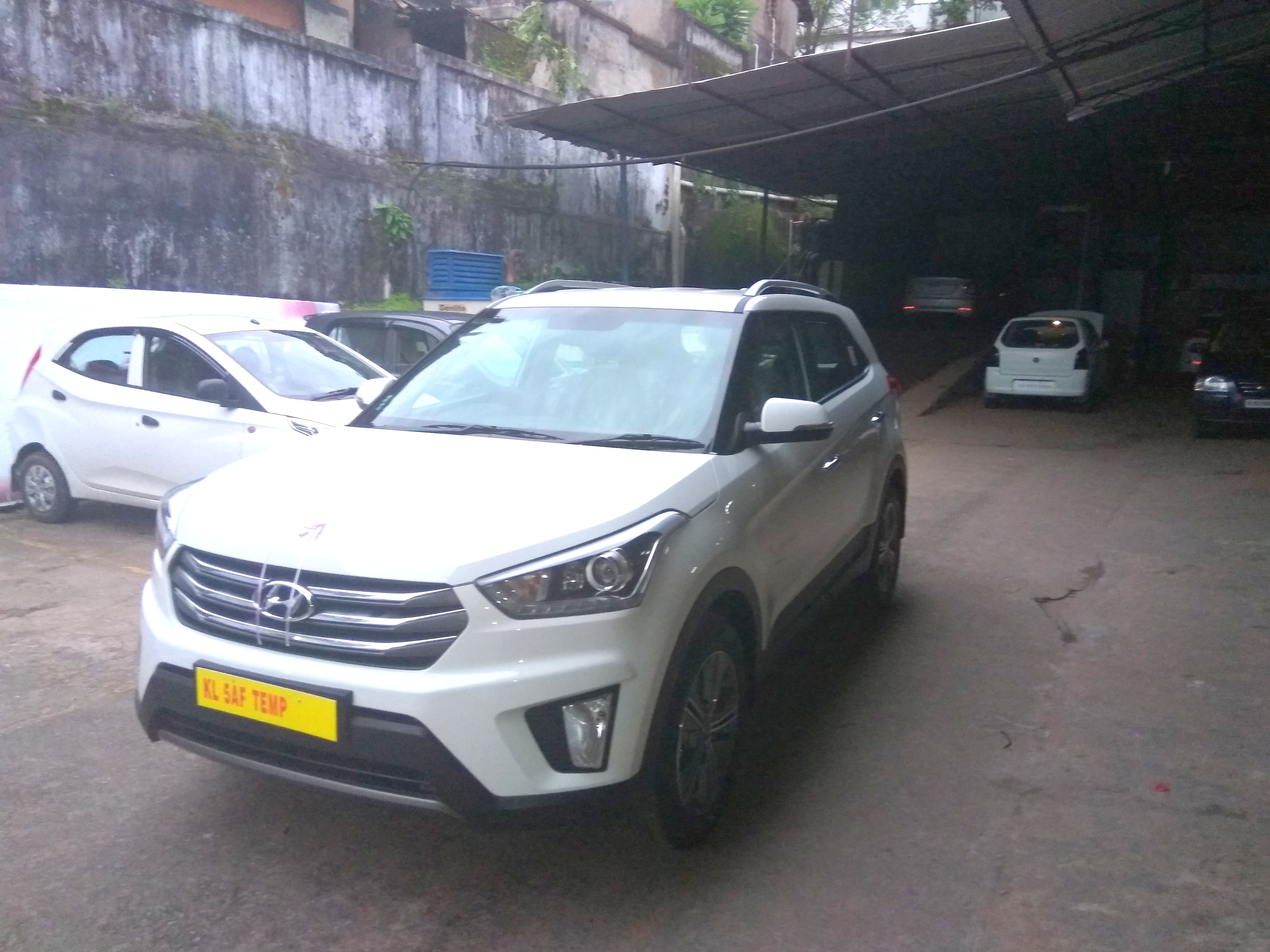 Hyundai Creta Automatic Rental in Kerala